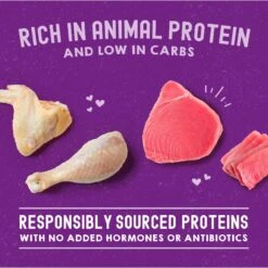 Stella & Chewy's Carnivore Cravings Chicken & Tuna Flavored Shredded Wet Cat Food -Wellness Sales 576214 PT3. AC SS1800 V1657660463