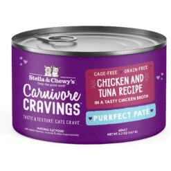 Stella & Chewy's Purrfect Pate Chicken & Tuna Flavored Pate Wet Cat Food
