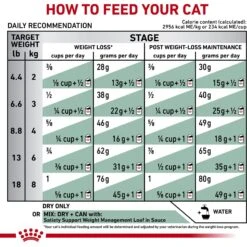 Royal Canin Veterinary Diet Adult Satiety Support Weight Management Dry Cat Food -Wellness Sales 58752 PT7. AC SS1800 V1676556647