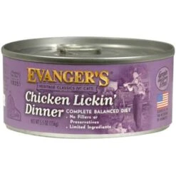 Evanger's Classic Recipes Chicken Lickin' Dinner Grain-Free Canned Cat Food