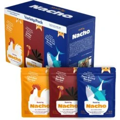 Made By Nacho Cuts In Gravy Recipes With Bone Broth Variety Pack Wet Cat Food & Made By Nacho Shredded & Diced Recipes With Homestyle Bone Broth Variety Pack Grain-Free Wet Cat Food -Wellness Sales 605798 PT5. AC SS1800 V1660141487