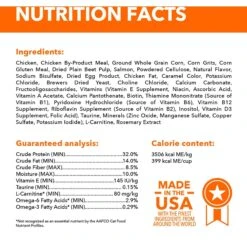 Iams ProActive Health Adult Hairball Care With Chicken & Salmon Dry Cat Food -Wellness Sales 62991 PT5. AC SS1800 V1609948953