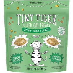 Tiny Tiger Catnip Craze Flavor Filled Cat Treats + 4 Items 12 Tiny Tiger Catnip Craze Flavor Filled Cat Treats + 4 Items -Wellness Sales 631022 PT3. AC SS1800 V1662734806