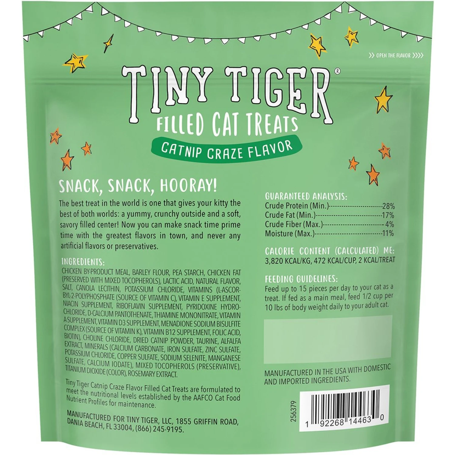 Tiny Tiger Catnip Craze Flavor Filled Cat Treats + 4 Items 5 Tiny Tiger Catnip Craze Flavor Filled Cat Treats + 4 Items - Image 5