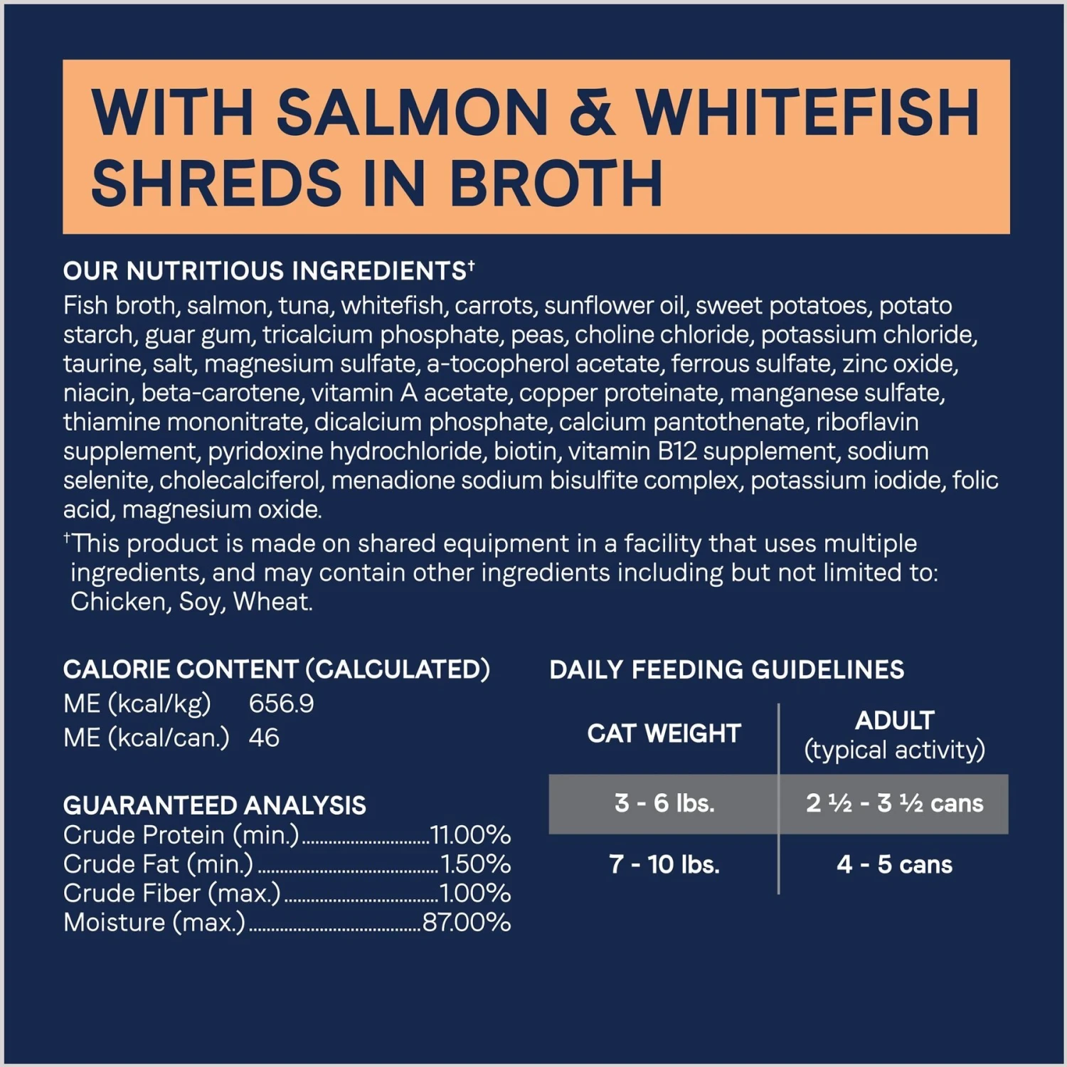 CANIDAE Balanced Bowl Salmon & Sweet Potato Recipe In Gravy Wet Cat Food, 3-oz Can, Case Of 24 & CANIDAE Adore Grain-Free Salmon & Whitefish In Broth Canned Cat Food 9 CANIDAE Balanced Bowl Salmon & Sweet Potato Recipe In Gravy Wet Cat Food, 3-oz Can, Case Of 24 & CANIDAE Adore Grain-Free Salmon & Whitefish In Broth Canned Cat Food - Image 9