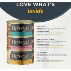 Reveal Natural Grain-Free Variety Of Fish & Chicken In Gravy Flavored Wet Cat Food -Wellness Sales 637926 PT2. AC SS1800 V1663106008