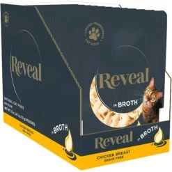 Reveal Natural Grain-Free Chicken Breast In Broth Flavored Wet Cat Food