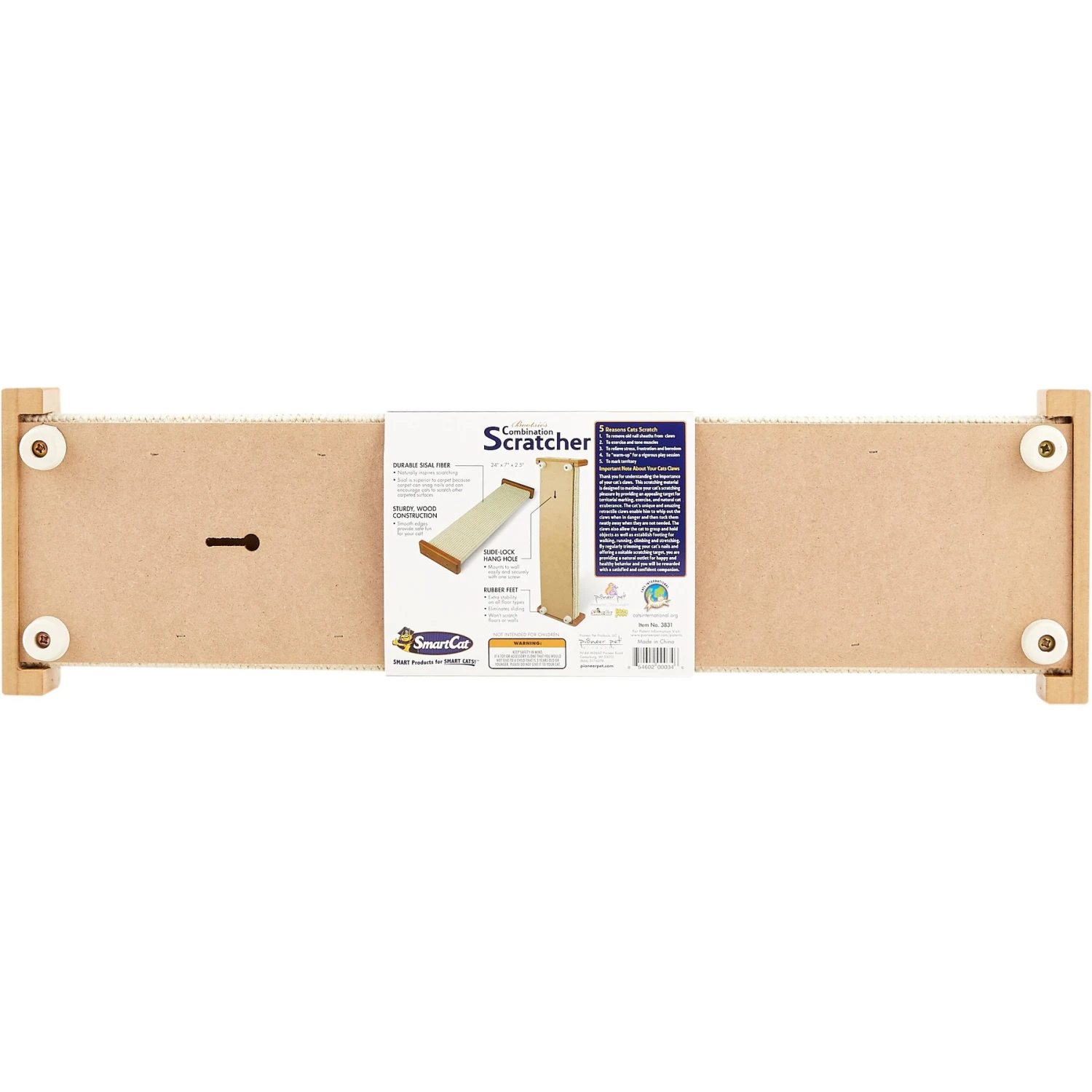 SmartCat Bootsie's Combination Scratcher 6 SmartCat Bootsie's Combination Scratcher - Image 6