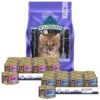 Blue Buffalo Wilderness High Protein Natural Grain-Free Chicken Kitten Dry Cat Food + 2 Items