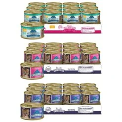 Blue Buffalo Wilderness Kitten Salmon Grain-Free Canned Cat Food + 2 Items