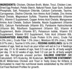 Blue Buffalo Wilderness Kitten Salmon Grain-Free Canned Cat Food + 2 Items -Wellness Sales 646862 PT7. AC SS1800 V1664560548