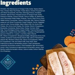 Blue Buffalo Freedom Indoor Adult Fish Recipe Grain-Free Dry Cat Food 11 Blue Buffalo Freedom Indoor Adult Fish Recipe Grain-Free Dry Cat Food -Wellness Sales 64711 PT4. AC SS1800 V1649122588