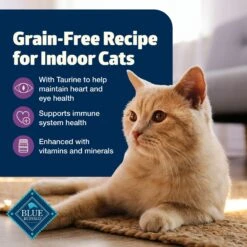 Blue Buffalo Freedom Indoor Mature Chicken Recipe Grain-Free Dry Cat Food 10 Blue Buffalo Freedom Indoor Mature Chicken Recipe Grain-Free Dry Cat Food -Wellness Sales 64713 PT3. AC SS1800 V1649111787