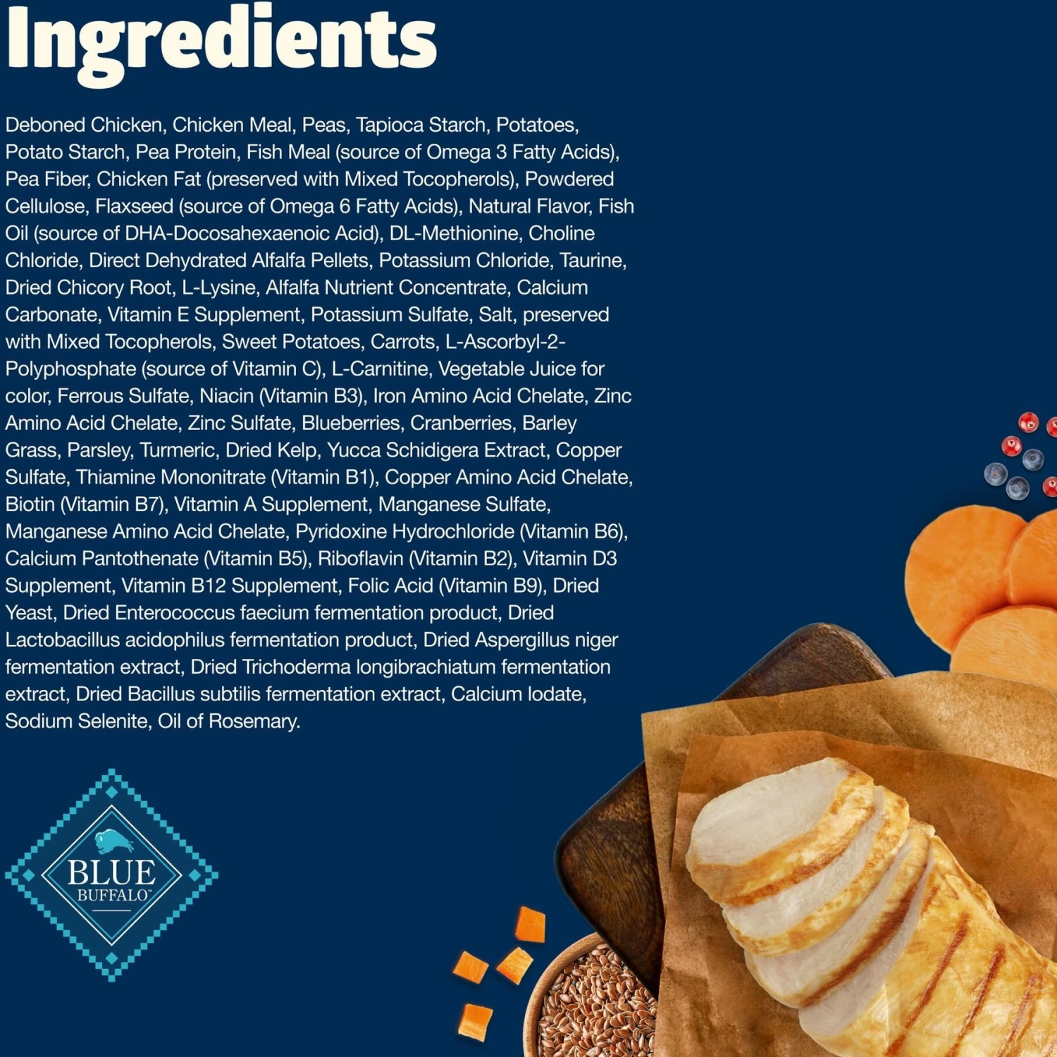 Blue Buffalo Freedom Indoor Mature Chicken Recipe Grain-Free Dry Cat Food 4 Blue Buffalo Freedom Indoor Mature Chicken Recipe Grain-Free Dry Cat Food - Image 4