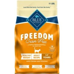Blue Buffalo Freedom Indoor Weight Control Chicken Recipe Grain-Free Dry Cat Food