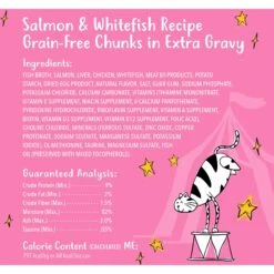 Tiny Tiger Chunks In EXTRA Gravy Salmon & Whitefish Recipe Grain-Free Canned Cat Food & Tiny Tiger, Lickables, Variety Pack, Bisque Cat Treat & Topper -Wellness Sales 652742 PT3. AC SS1800 V1664899678