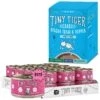 Tiny Tiger Pate Beef Recipe Grain-Free Canned Cat Food & Tiny Tiger, Lickables, Variety Pack, Bisque Cat Treat & Topper