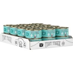 Tiny Tiger Pate Seafood Recipe Grain-Free Canned Cat Food & Tiny Tiger, Lickables, Variety Pack, Bisque Cat Treat & Topper 11 Tiny Tiger Pate Seafood Recipe Grain-Free Canned Cat Food & Tiny Tiger, Lickables, Variety Pack, Bisque Cat Treat & Topper -Wellness Sales 652854 PT2. AC SS1800 V1664898713