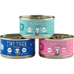 Tiny Tiger Chunks In Gravy Seafood Recipes Variety Pack Grain-Free Canned Cat Food & Tiny Tiger Lickables, Senior Formula, Tuna & Chicken Recipe, Bisque Cat Treat & Topper -Wellness Sales 652934 PT2. AC SS1800 V1664899040