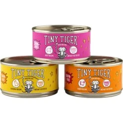 Tiny Tiger Chunks In EXTRA Gravy Beef & Poultry Recipes Variety Pack Grain-Free Canned Cat Food & Tiny Tiger Lickables, Senior Formula, Tuna & Chicken Recipe, Bisque Cat Treat & Topper -Wellness Sales 652958 PT2. AC SS1800 V1664898713