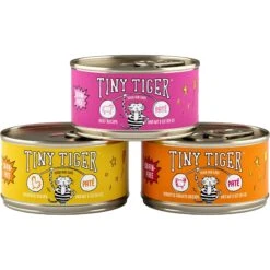 Tiny Tiger Pate Beef & Poultry Recipes Variety Pack Grain-Free Canned Cat Food & Tiny Tiger Lickables, Senior Formula, Tuna & Chicken Recipe, Bisque Cat Treat & Topper 11 Tiny Tiger Pate Beef & Poultry Recipes Variety Pack Grain-Free Canned Cat Food & Tiny Tiger Lickables, Senior Formula, Tuna & Chicken Recipe, Bisque Cat Treat & Topper -Wellness Sales 653046 PT2. AC SS1800 V1664899439