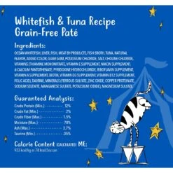 Tiny Tiger Pate Whitefish & Tuna Recipe Grain-Free Canned Cat Food & Tiny Tiger Lickables, Senior Formula, Tuna & Chicken Recipe, Bisque Cat Treat & Topper -Wellness Sales 653102 PT3. AC SS1800 V1664899378