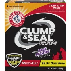 Blue Buffalo Tastefuls Sensitive Stomach Natural Chicken Adult Dry Cat Food & Arm & Hammer Litter Clump & Seal Multi-Cat Scented Clumping Clay Cat Litter -Wellness Sales 653462 PT5. AC SS1800 V1665512924
