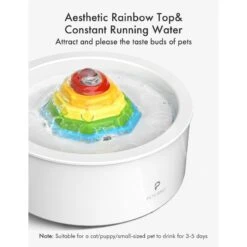 Petlibro Ceramic Cat Water Fountain, 50-oz -Wellness Sales 661158 PT2. AC SS1800 V1665174353