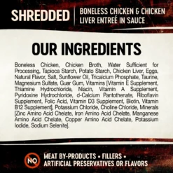 Wellness CORE Signature Selects Shredded Boneless Chicken & Chicken Liver Entree In Sauce Grain-Free Natural Canned Cat Food & Wellness CORE Signature Selects Shredded Boneless Chicken & Beef Entree In Sauce Grain-Free Canned Cat Food 11 Wellness CORE Signature Selects Shredded Boneless Chicken & Chicken Liver Entree In Sauce Grain-Free Natural Canned Cat Food & Wellness CORE Signature Selects Shredded Boneless Chicken & Beef Entree In Sauce Grain-Free Canned Cat Food -Wellness Sales 662678 PT2. AC SS1800 V1667334801
