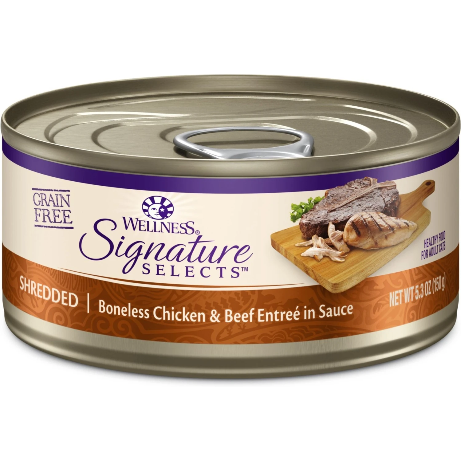 Wellness CORE Signature Selects Shredded Boneless Chicken & Chicken Liver Entree In Sauce Grain-Free Natural Canned Cat Food & Wellness CORE Signature Selects Shredded Boneless Chicken & Beef Entree In Sauce Grain-Free Canned Cat Food 6 Wellness CORE Signature Selects Shredded Boneless Chicken & Chicken Liver Entree In Sauce Grain-Free Natural Canned Cat Food & Wellness CORE Signature Selects Shredded Boneless Chicken & Beef Entree In Sauce Grain-Free Canned Cat Food - Image 6