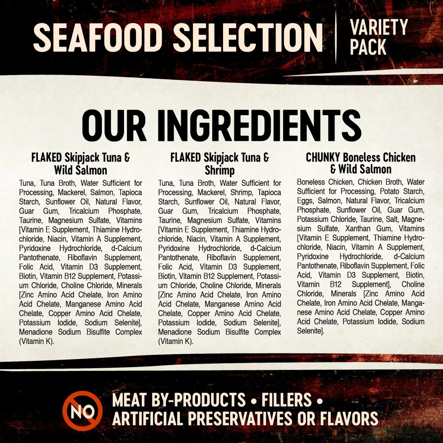 Wellness CORE Signature Selects Seafood Selection Variety Pack Canned Cat Food, 2.8-oz, Case Of 8 & Wellness CORE Signature Selects Poultry Selection Variety Pack Canned Cat Food 3 Wellness CORE Signature Selects Seafood Selection Variety Pack Canned Cat Food, 2.8-oz, Case Of 8 & Wellness CORE Signature Selects Poultry Selection Variety Pack Canned Cat Food - Image 3