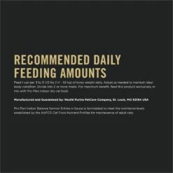 Purina Pro Plan Focus Adult Indoor Care Salmon & Rice Entree In Sauce Canned Cat Food -Wellness Sales 67915 PT7. AC SS1800 V1669661400