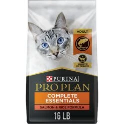 Purina Pro Plan Adult Salmon & Rice Formula Dry Cat Food