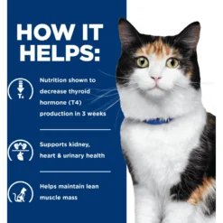 Hill's Prescription Diet Y/d Thyroid Care Original Flavor Dry Cat Food -Wellness Sales 69818 PT3. AC SS1800 V1651178544