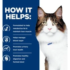 Hill's Prescription Diet W/d Multi-Benefit With Chicken Dry Cat Food -Wellness Sales 69825 PT4. AC SS1800 V1657661019