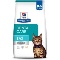 Hill's Prescription Diet T/d Dental Care Chicken Flavor Dry Cat Food