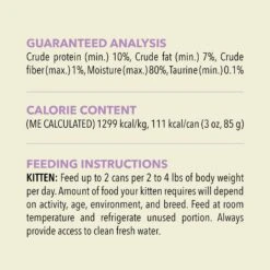 ACANA Chicken + Tuna Recipe In Bone Broth Grain-Free Wet Kitten Food, 3-oz Can, Case Of 24 -Wellness Sales 741062 PT7. AC SS1800 V1681755015