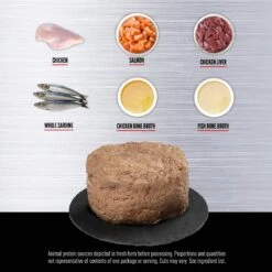 ORIJEN Kitten Recipe Chicken + Salmon Entree In Bone Broth Wet Cat Food -Wellness Sales 741350 PT3. AC SS1800 V1681756520