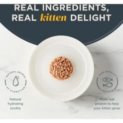 Reveal Natural Limited Ingredient Grain-Free Tuna Fillet In Broth Wet Kitten Food, 2.47-oz, Case Of 12 -Wellness Sales 752494 PT3. AC SS1800 V1673648066