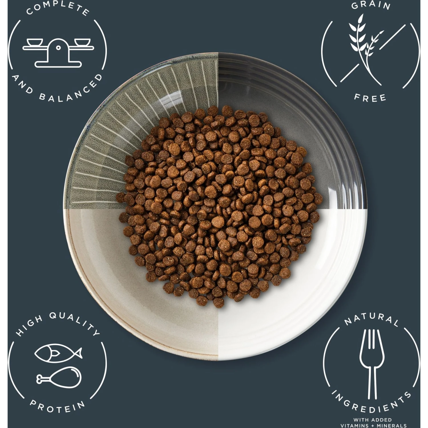 Reveal Natural Complete & Balanced Grain-Free Chicken Recipe Dry Cat Food, 3-lb Bag 7 Reveal Natural Complete & Balanced Grain-Free Chicken Recipe Dry Cat Food, 3-lb Bag - Image 7