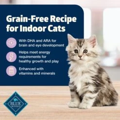 Blue Buffalo Freedom Indoor Kitten Chicken Recipe Grain-Free Dry Cat Food 10 Blue Buffalo Freedom Indoor Kitten Chicken Recipe Grain-Free Dry Cat Food -Wellness Sales 75603 PT3. AC SS1800 V1649126484