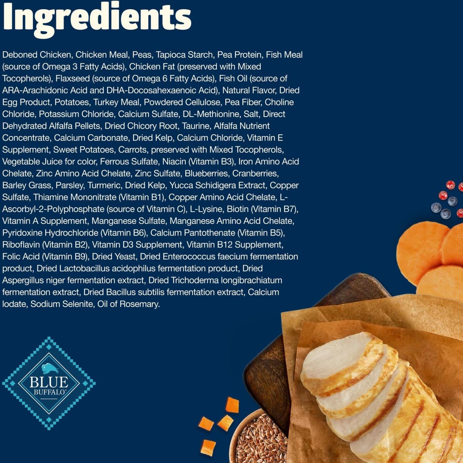 Blue Buffalo Freedom Indoor Kitten Chicken Recipe Grain-Free Dry Cat Food 4 Blue Buffalo Freedom Indoor Kitten Chicken Recipe Grain-Free Dry Cat Food - Image 4