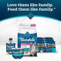 Blue Buffalo Tastefuls Hairball Control Natural Chicken & Brown Rice Recipe Adult Dry Cat Food -Wellness Sales 75612 PT8. AC SS1800 V1692637609