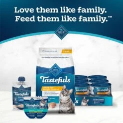 Blue Buffalo Tastefuls Weight Control Natural Chicken Adult Dry Cat Food -Wellness Sales 75644 PT8. AC SS1800 V1664558752