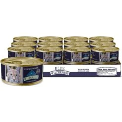 Blue Buffalo Wilderness Mature Chicken Recipe Grain-Free Canned Cat Food