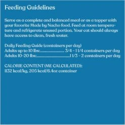 Made By Nacho Digestive Support Pate Haddock Recipe In Bone Broth Grain-Free Wet Cat Food, 6.4-oz Tetra, Case Of 12 -Wellness Sales 756542 PT4. AC SS1800 V1675873494