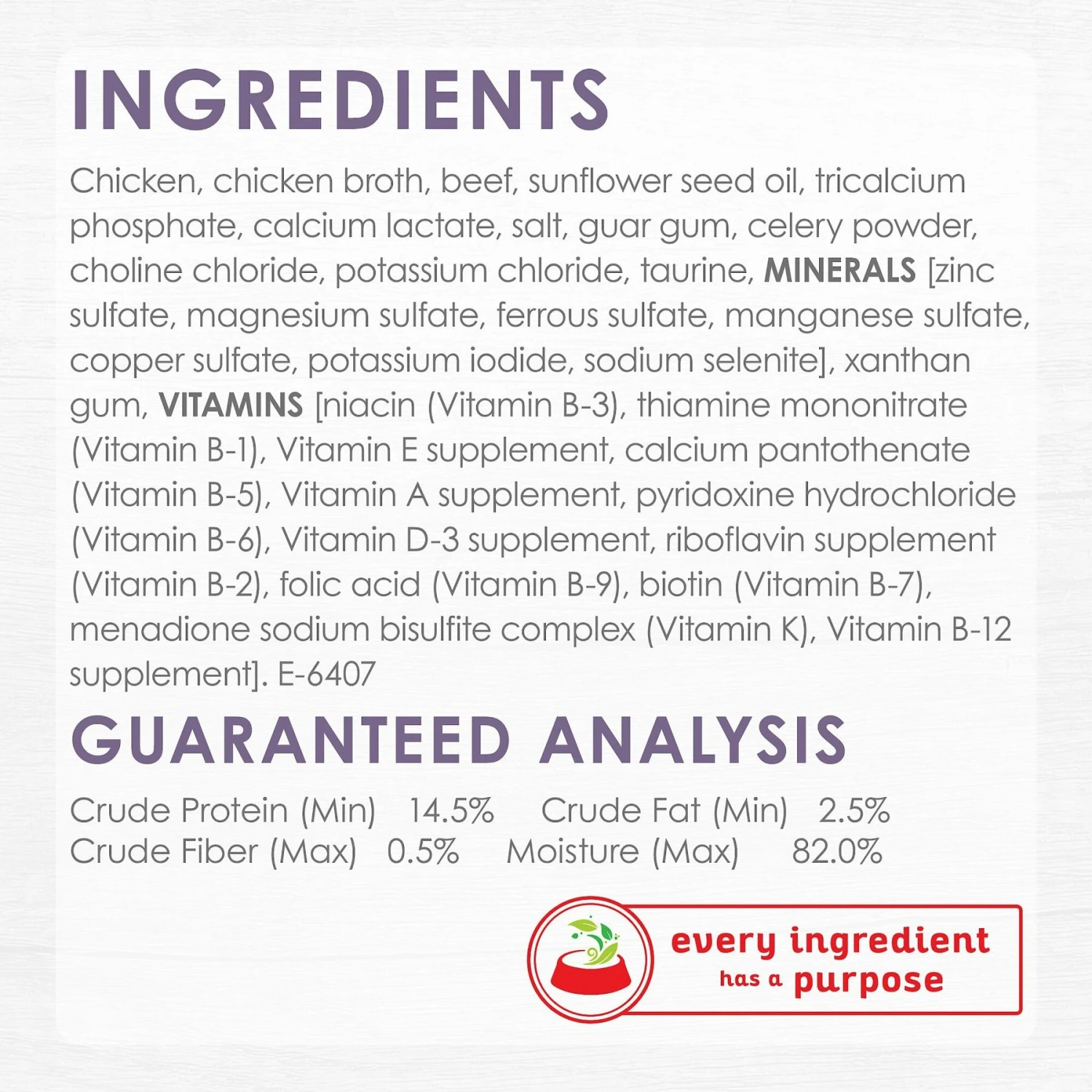 Fancy Feast Purely White Meat Chicken & Shredded Beef Wet Cat Food 5 Fancy Feast Purely White Meat Chicken & Shredded Beef Wet Cat Food - Image 5