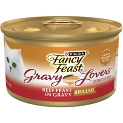 Fancy Feast Gravy Lovers Beef Feast Gravy Canned Cat Food