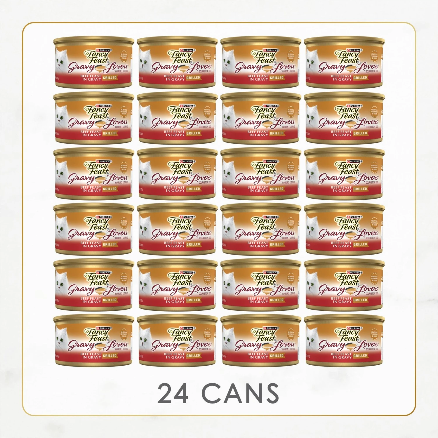 Fancy Feast Gravy Lovers Beef Feast Gravy Canned Cat Food 2 Fancy Feast Gravy Lovers Beef Feast Gravy Canned Cat Food - Image 2