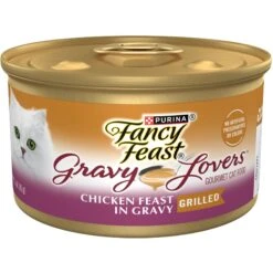 Fancy Feast Gravy Lovers Chicken Feast In Grilled Chicken Flavor Gravy Canned Cat Food